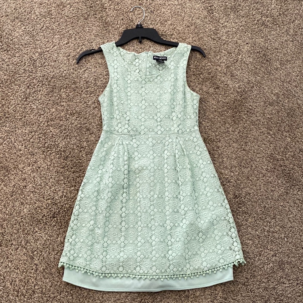 Miss Chievous | Lace Dress 👗 teal